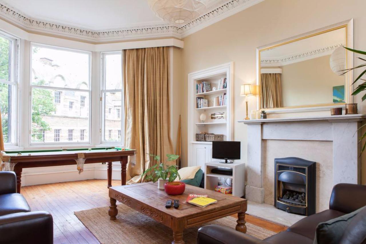 Amazing 4 Bedroom Apartment Just Off The Meadows Edinburgh Exterior foto